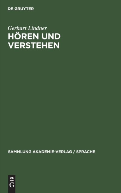 Horen Und Verstehen