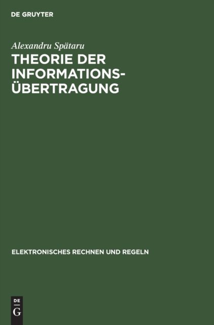 Theorie Der Informationsubertragung