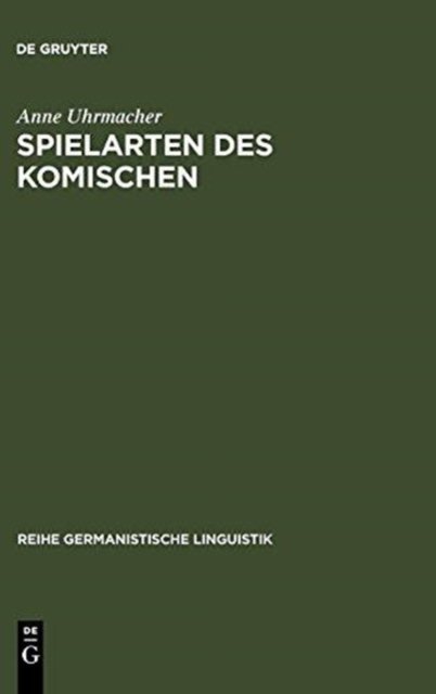 Spielarten Des Komischen