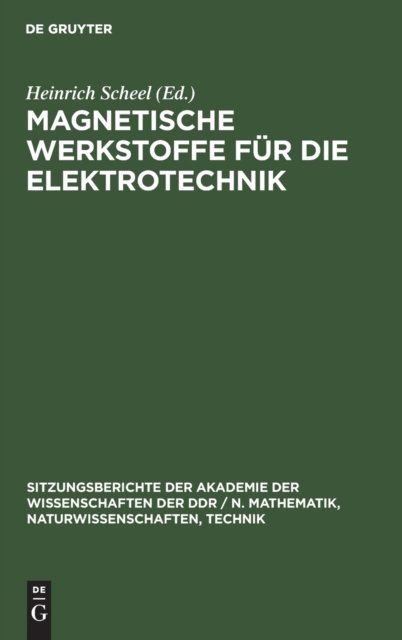 Magnetische Werkstoffe Fur Die Elektrotechnik