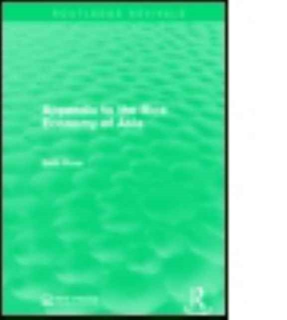 Appendix to the Rice Economy of Asia