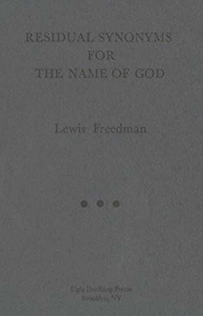 Residual Synonyms for the Name of God