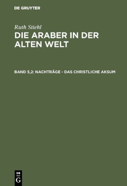 Nachträge - Das Christliche Aksum
