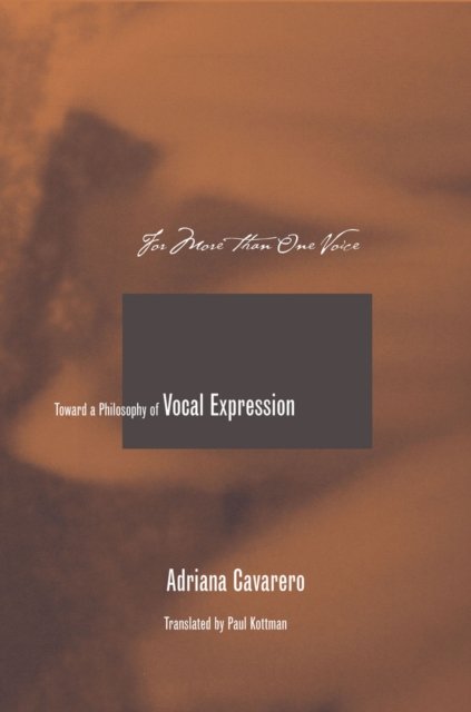 For More Than One Voice