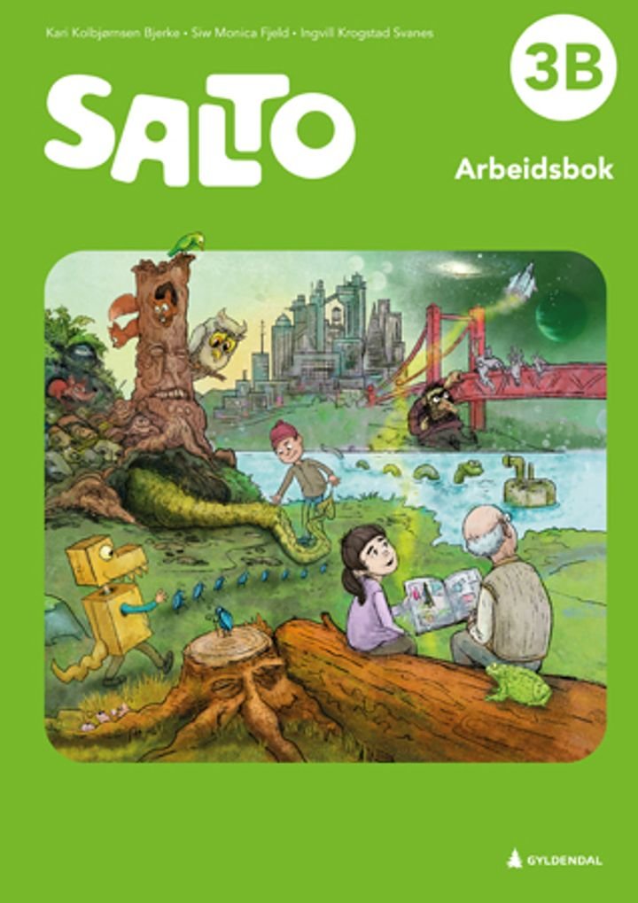 Salto 3B, 2. utg. - Arbeidsbok : norsk for barnesteget