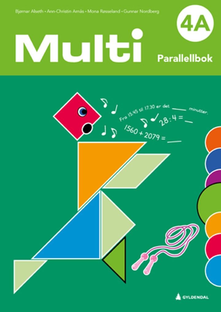 Multi 4A, 3.utg. - Parallellbok : matematikk for barnetrinnet