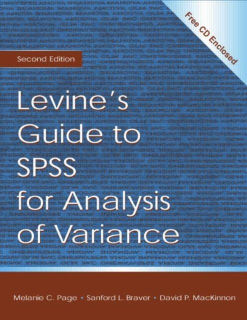 Levine''s Guide to Spss for Analysis of Variance