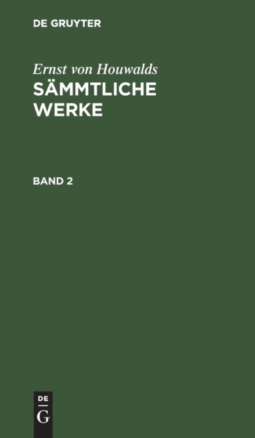 Sämmtliche Werke. Band 2