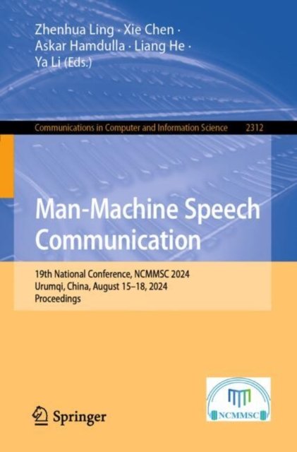 Man-machine Speech Communication