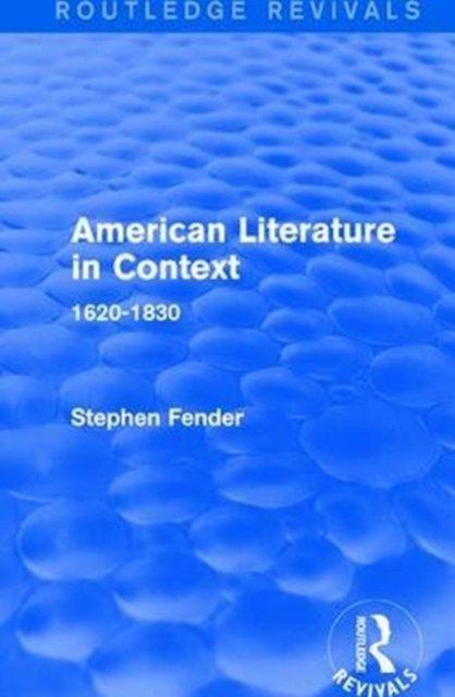 American Literature in Context