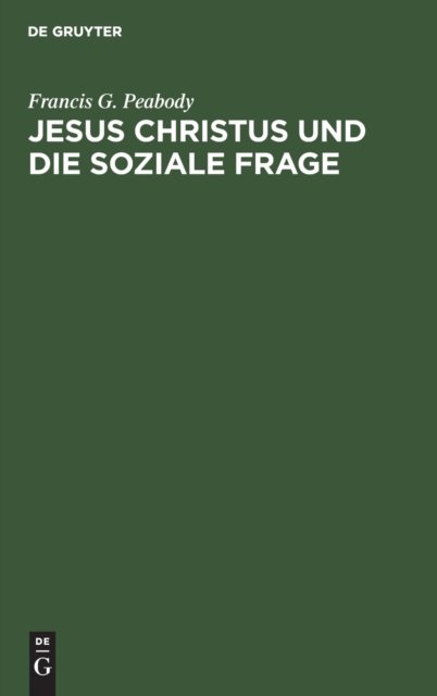 Jesus Christus Und Die Soziale Frage