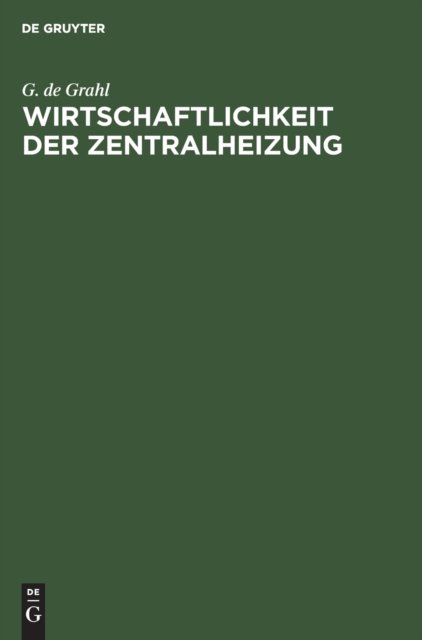 Wirtschaftlichkeit der Zentralheizung