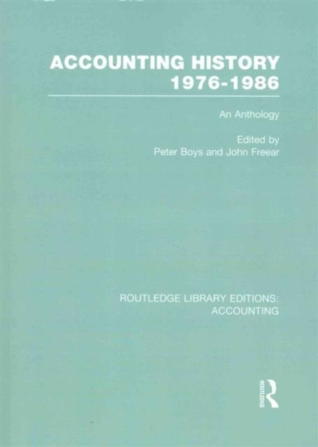 Accounting History 1976-1986