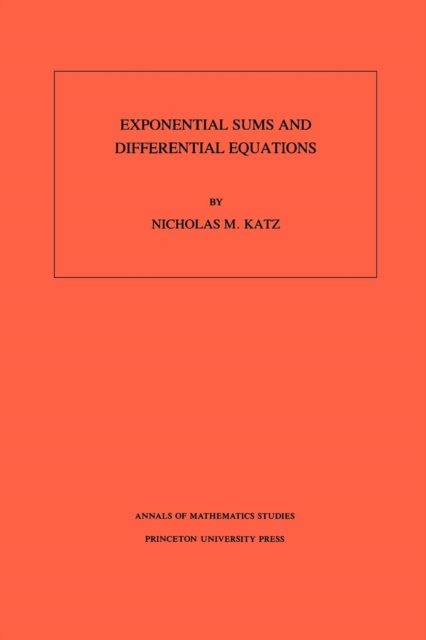 Exponential Sums and Differential Equations