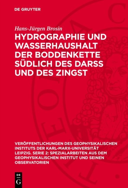 Hydrographie Und Wasserhaushalt Der Boddenkette Sudlich Des Darß Und Des Zingst