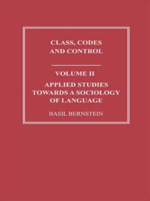 Applied Studies Towards a Sociology of Language