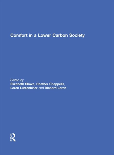 Comfort in a Lower Carbon Society