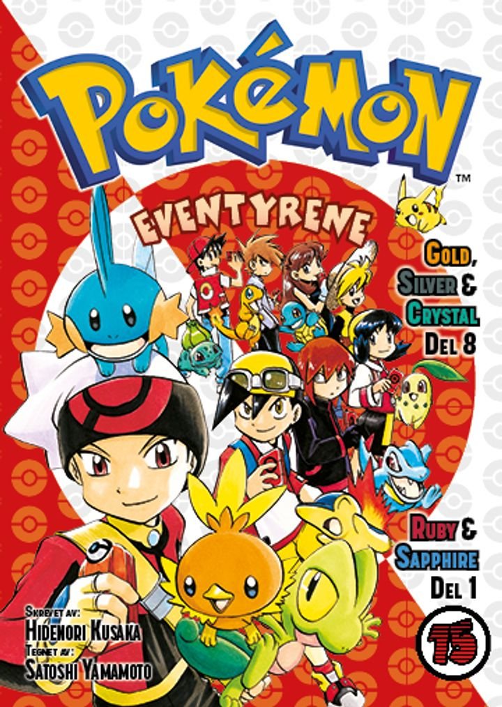 Pokémon-eventyrene - Del 8 : Del 1 : Gold, Silver & Crystal : Ruby & Sapphire