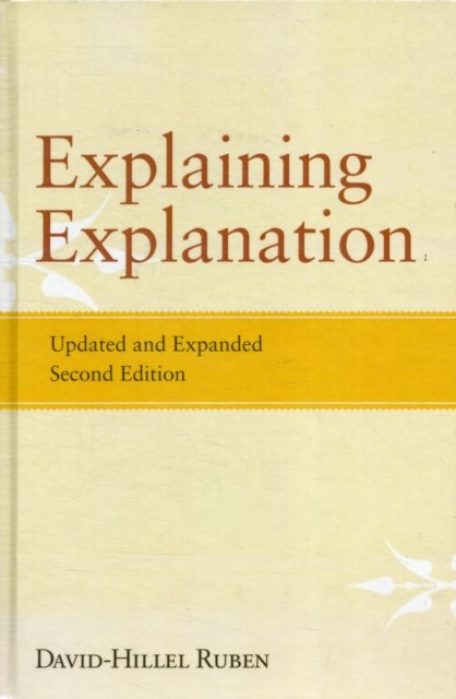 Explaining Explanation