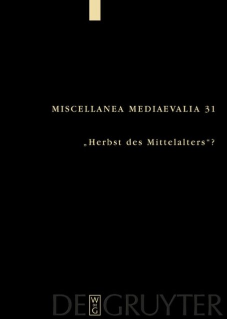 "Herbst des Mittelalters"?