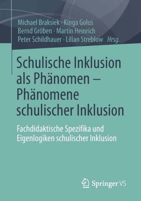 Schulische Inklusion als Phanomen – Phanomene schulischer Inklusion