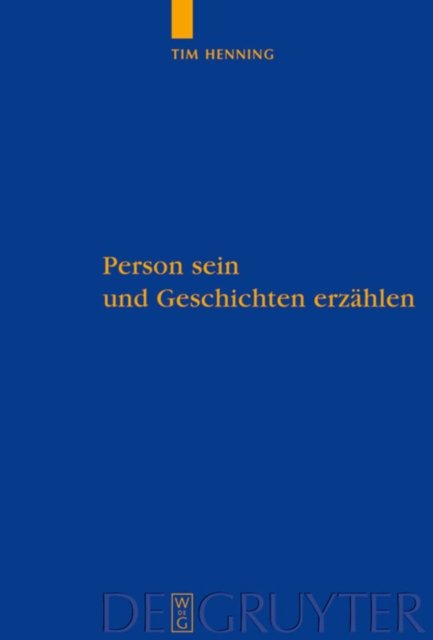Person Sein Und Geschichten Erzahlen