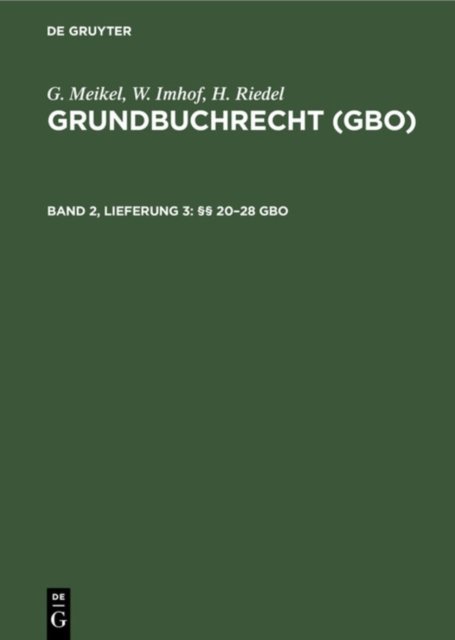 §§ 20-28 Gbo