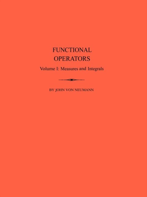 Functional Operators, Volume 1