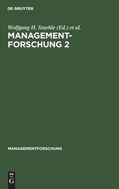 Managementforschung 2