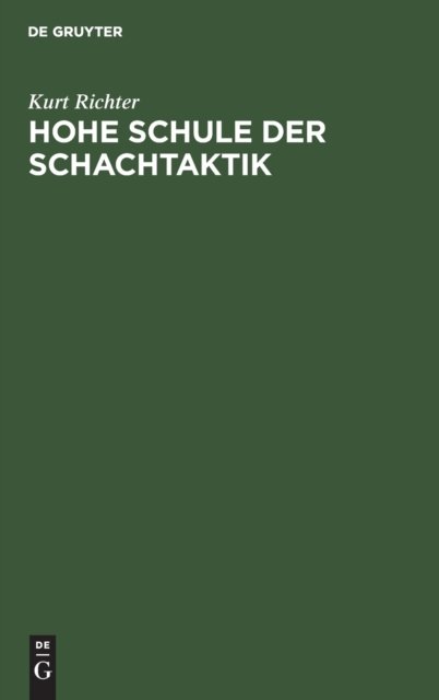 Hohe Schule Der Schachtaktik