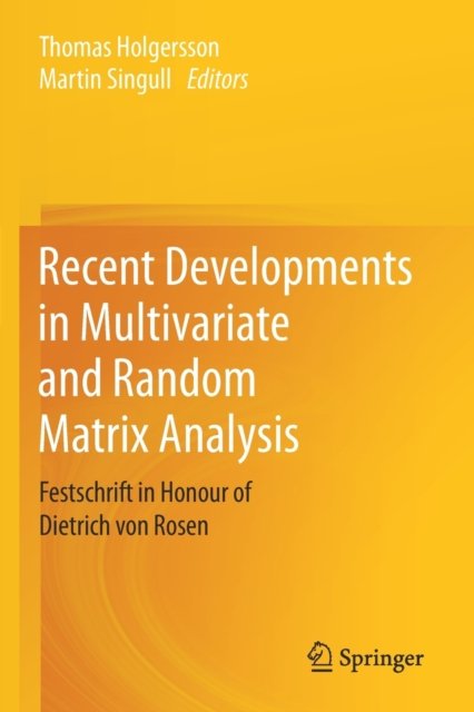 Recent Developments in Multivariate and Random Matrix Analysis