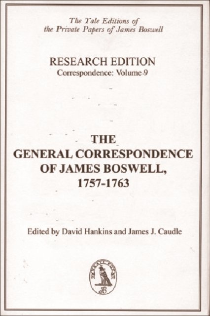 The General Correspondence of James Boswell, 1757–1763