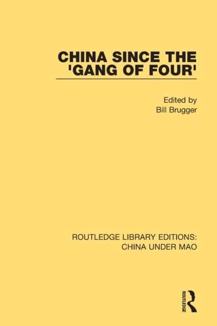 China Since the ''Gang of Four''