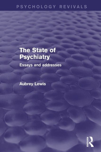 The State of Psychiatry