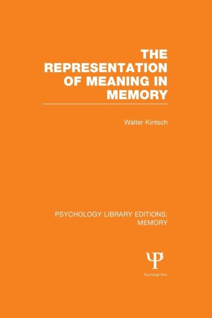 The Representation of Meaning in Memory (PLE