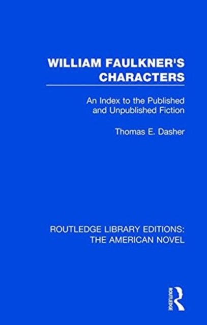 William Faulkner''s Characters