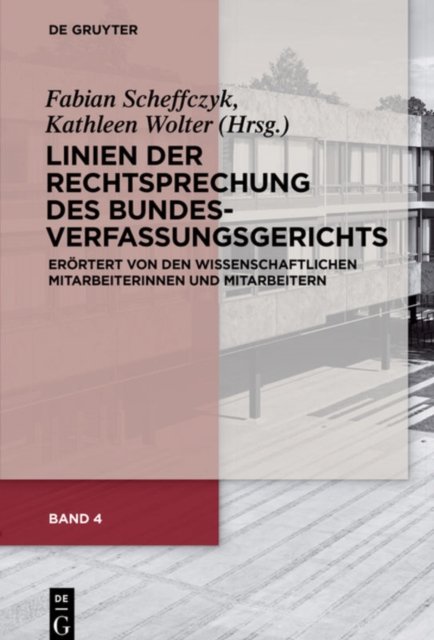Linien der Rechtsprechung des Bundesverfassungs­gerichts