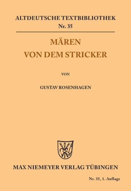 Mären Von Dem Stricker