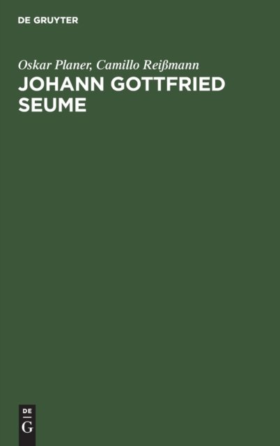 Johann Gottfried Seume