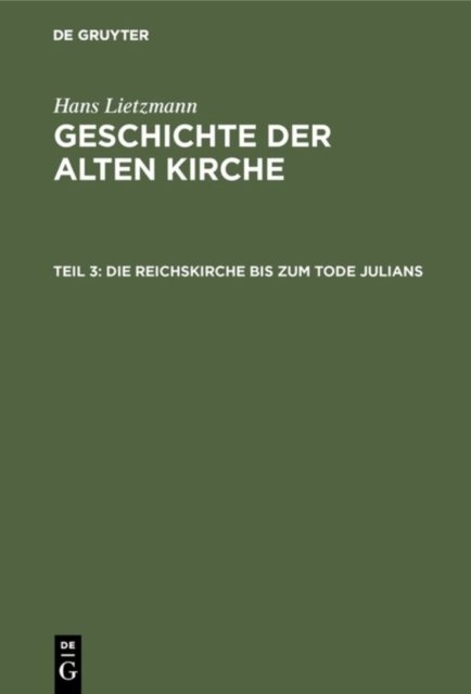 Reichskirche bis zum Tode Julians