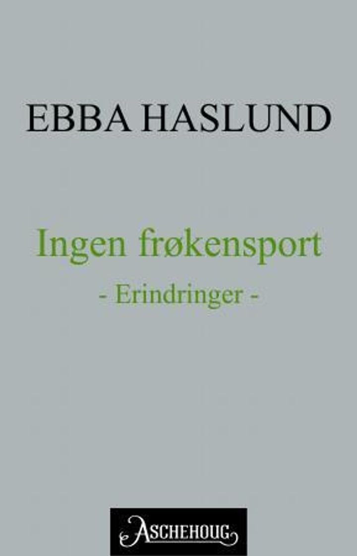Ingen frøkensport - erfaringer