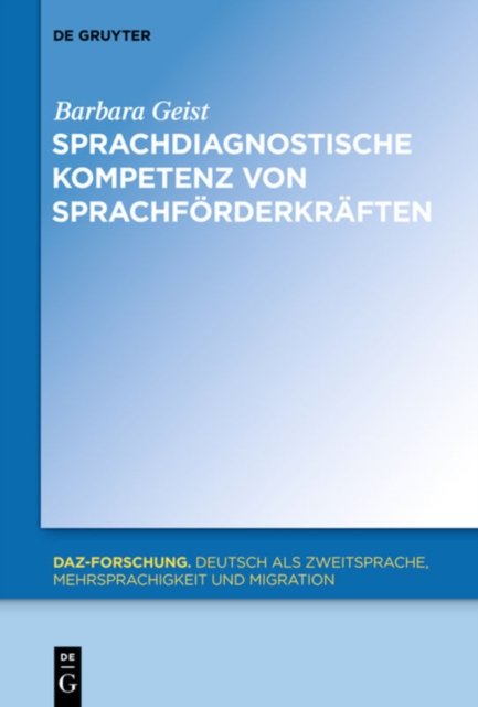 Sprachdiagnostische Kompetenz Von Sprachforderkraften