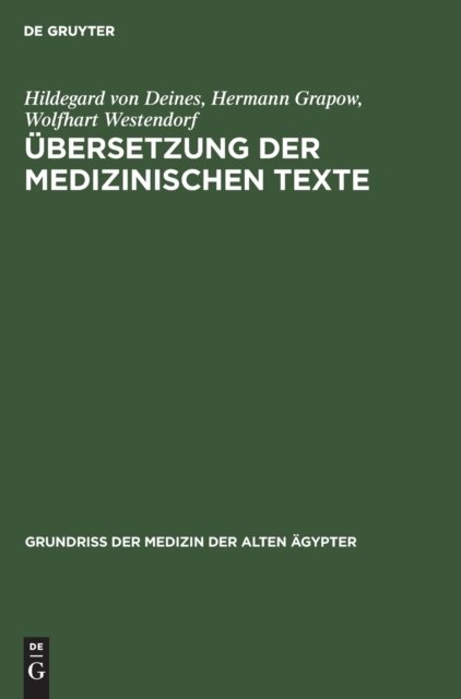 Ubersetzung Der Medizinischen Texte