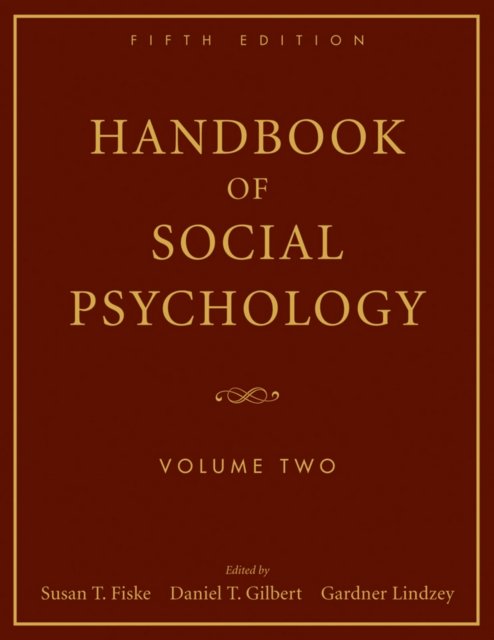 Handbook of Social Psychology, Volume 2