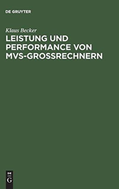 Leistung und Performance von MVS-Großrechnern