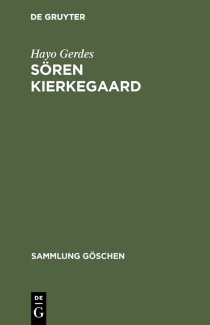Soren Kierkegaard