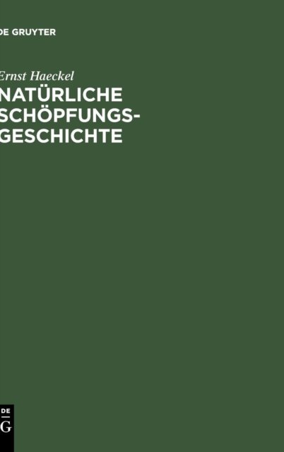 Naturliche Schopfungsgeschichte