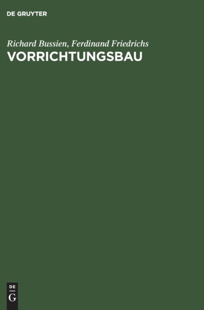 Vorrichtungsbau