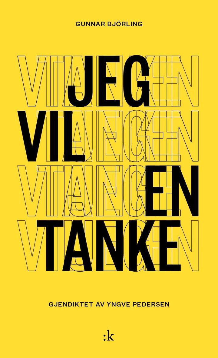 Jeg vil en tanke - dikt i utvalg