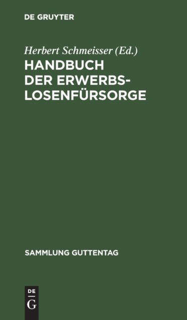 Handbuch der Erwerbslosenfürsorge